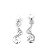 Load image into Gallery viewer, Silver Drop Earrings - A9063
