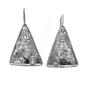 Silver Earrings - OKA6064