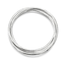 Load image into Gallery viewer, Silver Bangle - B105large
