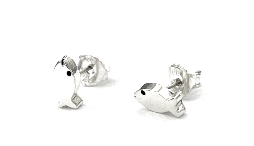 Silver Stud Earrings - A6321