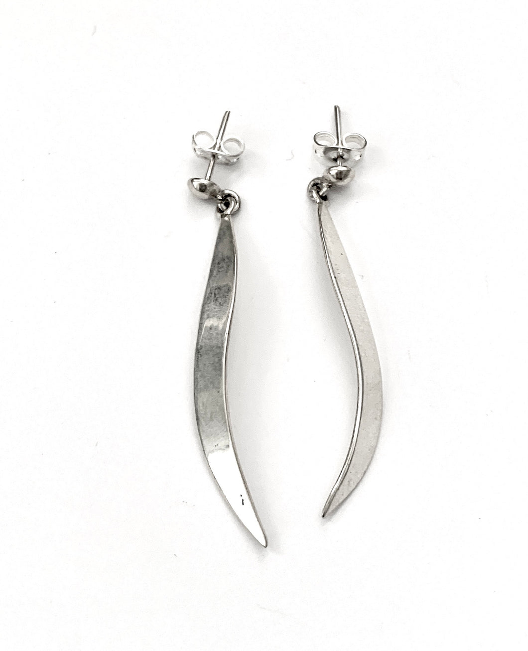 Silver Drop Earrings - JA5