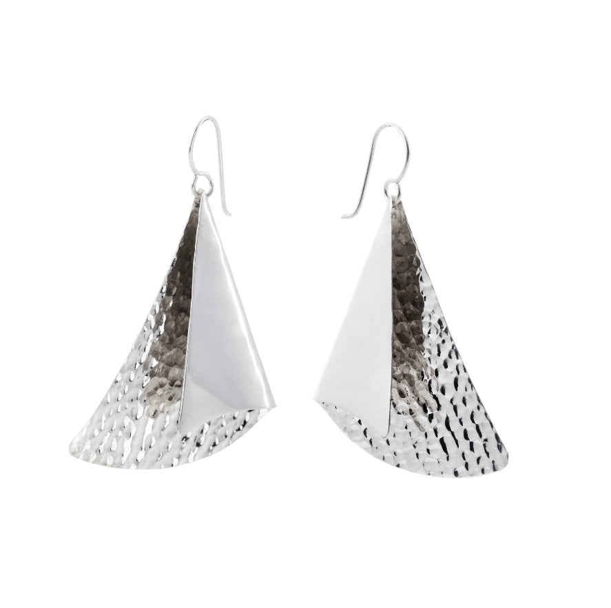 Silver Drop Earrings - A5366