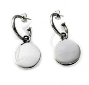 Silver Drop Earrings - A5175