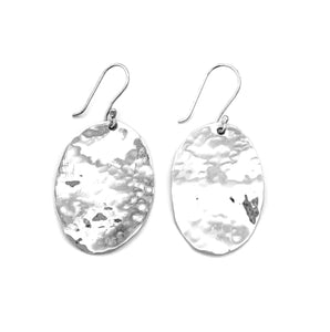 Silver Drop Earrings - A758
