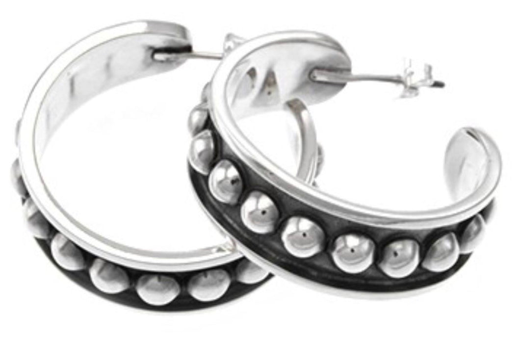 Silver Hoop Earrings - A5270