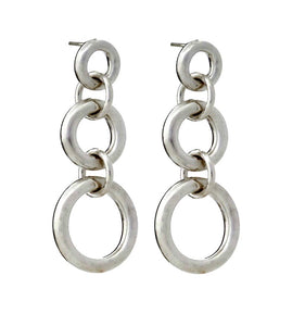 Silver Drop Earrings - PPA360