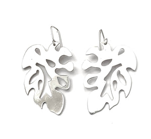 Silver Drop Earrings - OA434