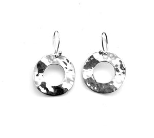 Silver Drop Earrings - PPA446