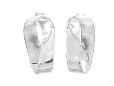 Silver Drop Earrings - A6192. 