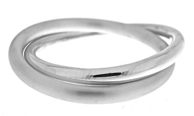 Silver Bangle - B5193. 