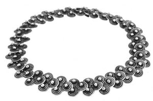 Silver Necklace - C3072. 