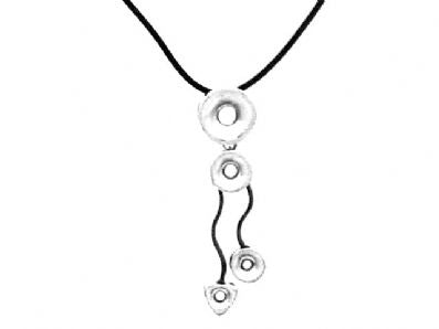 Silver Necklace - C970. 