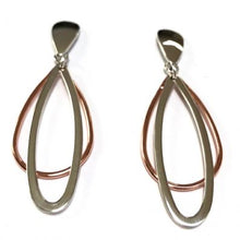 Load image into Gallery viewer, Silver Drop Earrings - Ppa714. 
