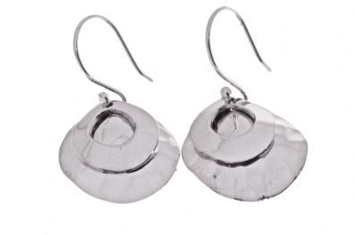 Silver Drop Earrings - Ppa419. 