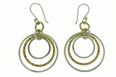 Silver Drop Earrings - Ppa433. 