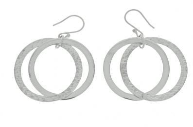 Silver Drop Earrings - Ppa457. 