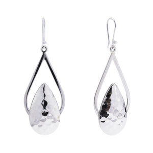 Silver Drop Earrings - PPA541